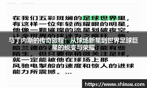 马丁内斯的传奇旅程：从球场新星到世界足球巨星的蜕变与荣耀